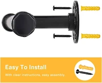 Wall-Mounted Industrial Pipe Toilet Paper Holder