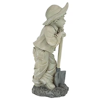 Design Toscano® 22.5" Samuel, Young Gardener Sculpture