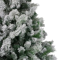 7.5ft. Unlit Flocked Somerset Spruce Artificial Christmas Tree
