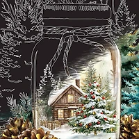 Brea Reese™ 9" x 12" Under the Tree Scratch Art Paper Pad