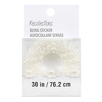 12 Pack: Pearl Eyelet Adhesives by Recollections™ Bling on a Roll™