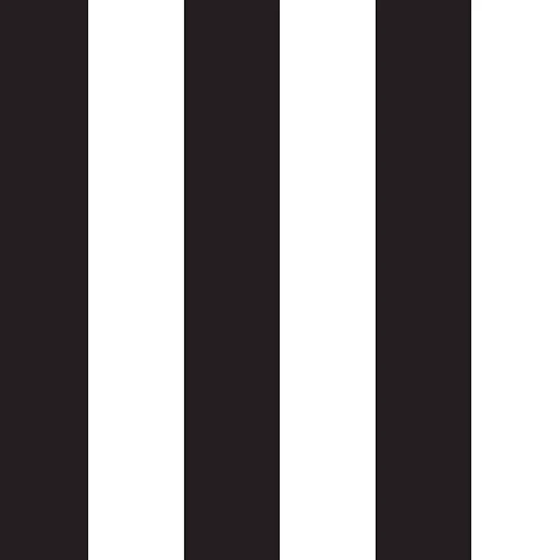 Simplify Black & White Striped Adhesive Wallpaper