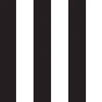 Simplify Black & White Striped Adhesive Wallpaper
