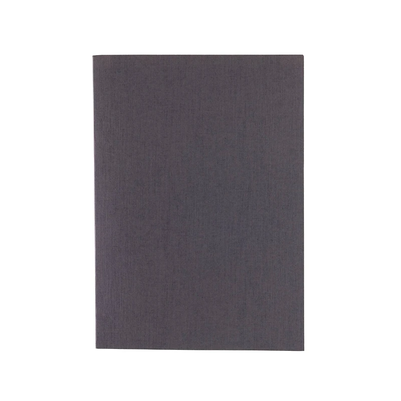 Fabriano® EcoQua Plus A5 Lined Gray Glue-Bound Notebook