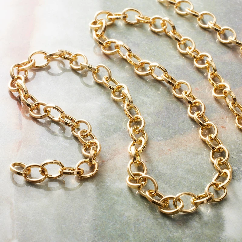 60" Rolo Chain by Bead Landing