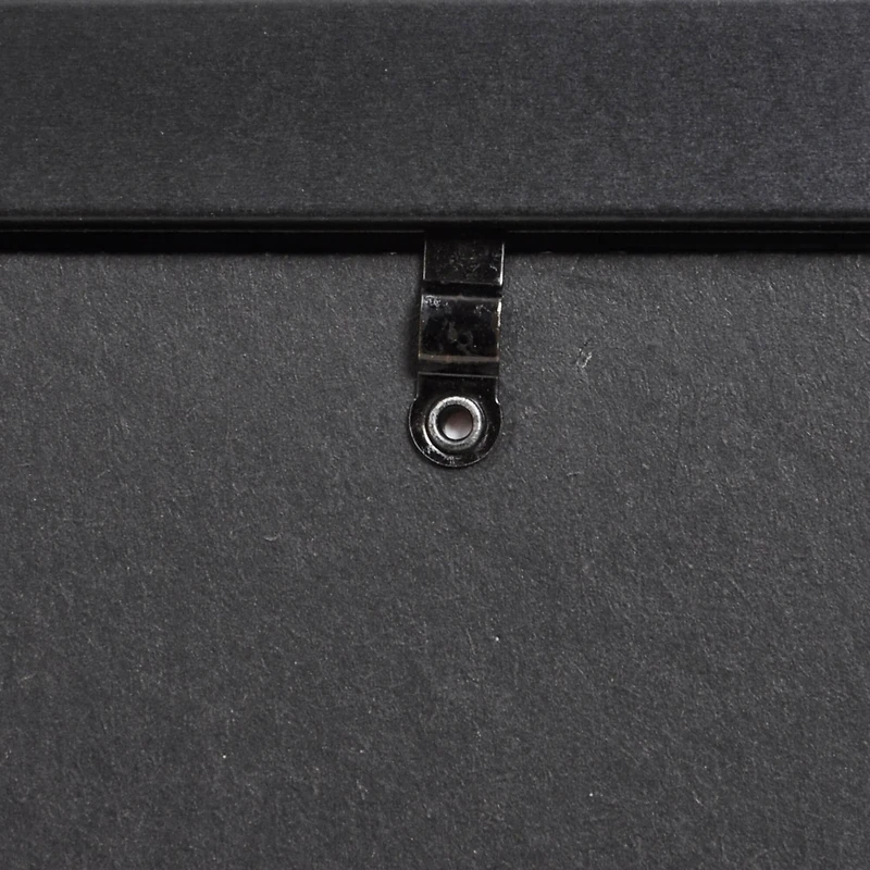 Simply Essentials™ Black Flat Frame with Mat by Studio Décor