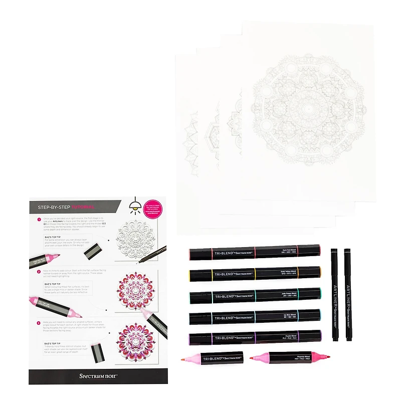 Spectrum Noir™ Masterful Mandalas Advanced Discovery Kit