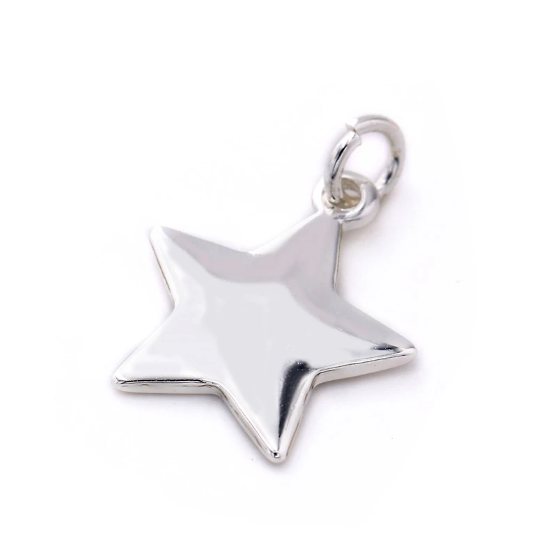 Charmalong™ Silver Plated Star Charm by Bead Landing™