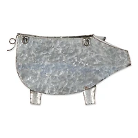 DII® 16.75" Pig Galvanized Wall Planter