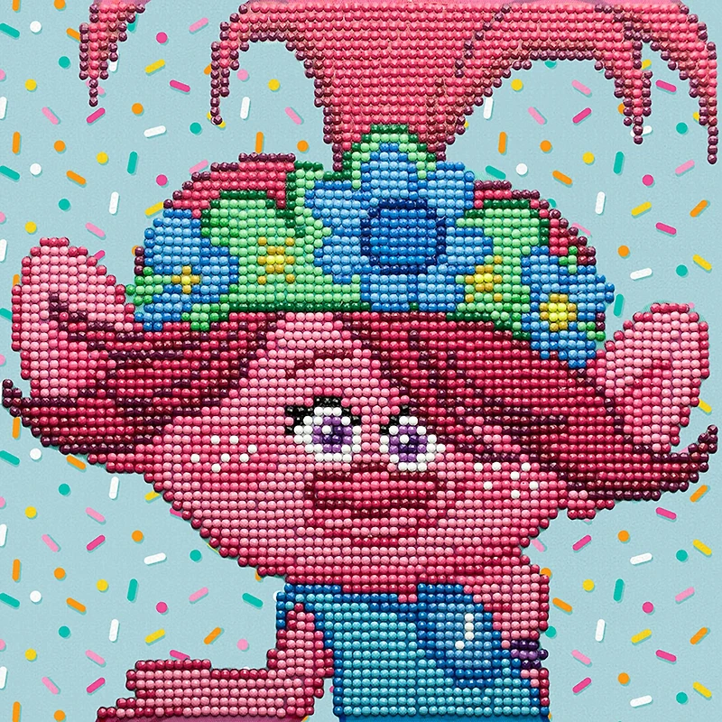 Camelot® Dots Princess Poppy Diamond Painting Kit