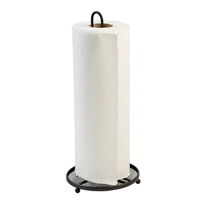 Honey Can Do Black Wire Paper Towel Holder