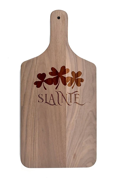 Slainte 8" x 17" Walnut Paddle Cutting Board