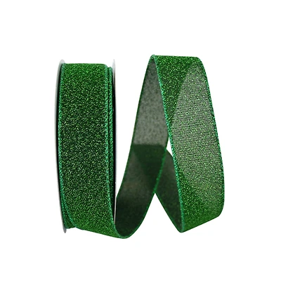 JAM Paper 1.5" x 20yd. Sparkle Glimmer Radiance Wired Ribbon