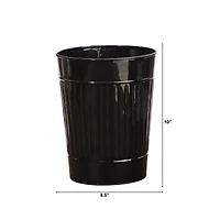 10" Black Farmhouse Country Pail Planter