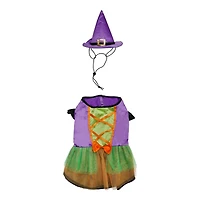 Best Furry Friends Witch Dress Pet Costume