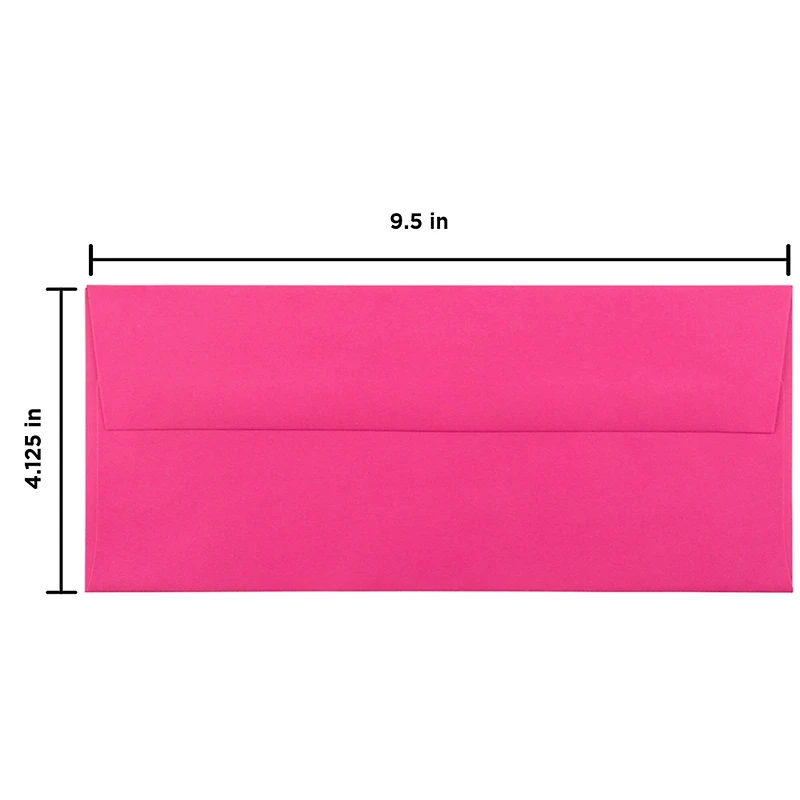 JAM Paper #10 Business Straight Flap Envelopes
