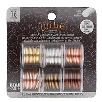 The Beadsmith® Wire Elements™ Lacquered Tarnish Resistant Wire Set