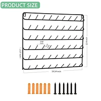 NEX™ Black 54-Spool Metal Thread Rack, 2ct.