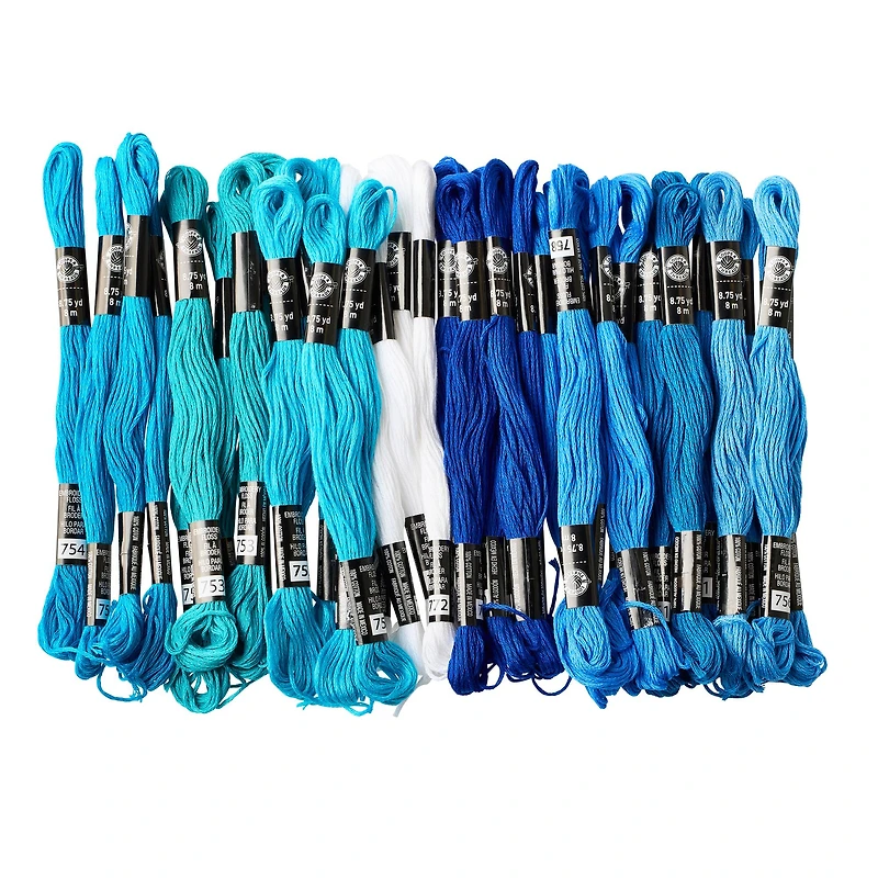 Blues Embroidery Floss By Loops & Threads®