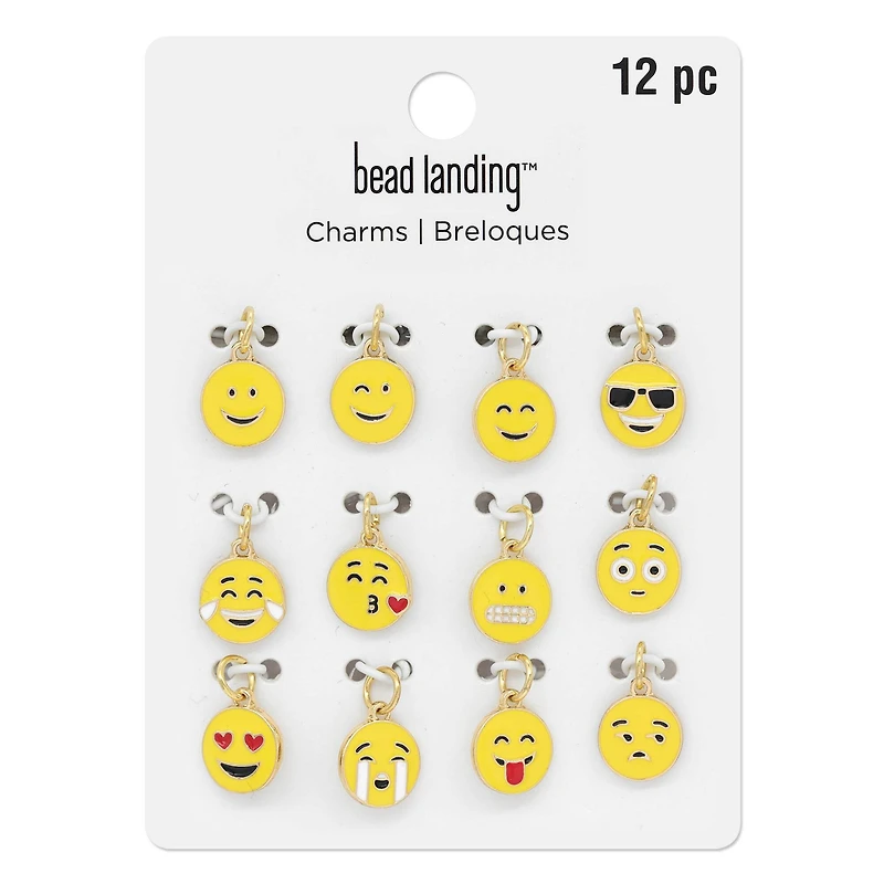Enamel Emojis Charm Mix by Bead Landing™