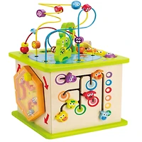 Hape Country Critters Wooded 5-Sided Play Cube
