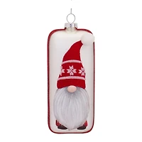 12ct. 6" Gnome Glass Ornaments