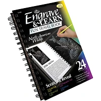 Engrave & Learn North American Wildlife Travel Book