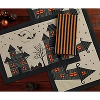 DII® 72" Haunted House Jute Table Runner