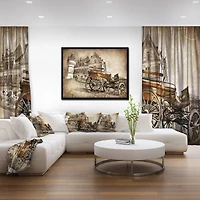 Designart - Medieval Castle with Carriage