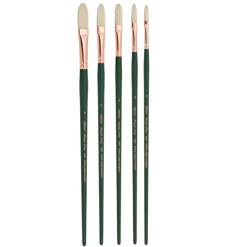 Silver Brush Limited Grand Prix® Extra Long Filberts 5 Piece Brush Set