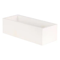 8 Pack: 12" Whitewashed Wood Box by Make Market®