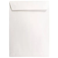 JAM Paper 7.5" x 10.5" White Open End Catalog Commercial Envelopes