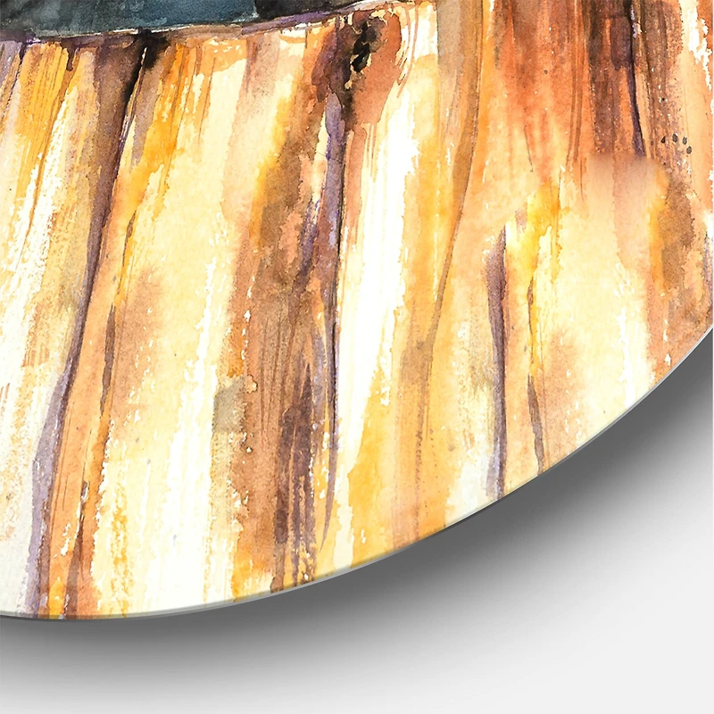 Designart - The Head of A Horse In Stable