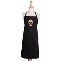 DII® Gold Skull Chef Apron