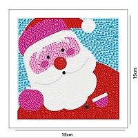 Sparkly Selections Santa Pre-Framed Diamond Painting Kit