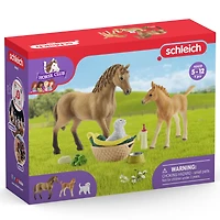 Schleich Horse Club Sarah's Baby Animal Care Playset