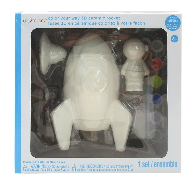 Ceramic Rocket Craft Kit by Creatology™