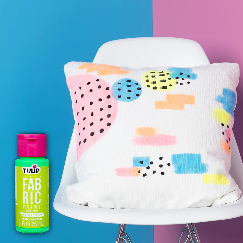 Tulip® Matte Neon Brush-On Fabric Paint