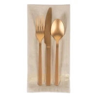 DII® Gold Sparkle Stripe Napkins, 6ct.