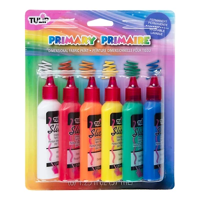 Tulip® Slick® Dimensional Fabric Paint, 6ct.