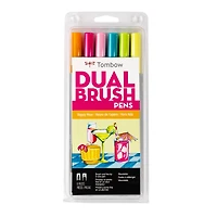 Tombow Happy Hour Dual Brush Pen Set