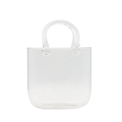 10" Clear Glass Purse Vase by Ashland®