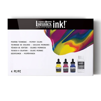 Liquitex® Professional Primary Colors Pouring Technique Set