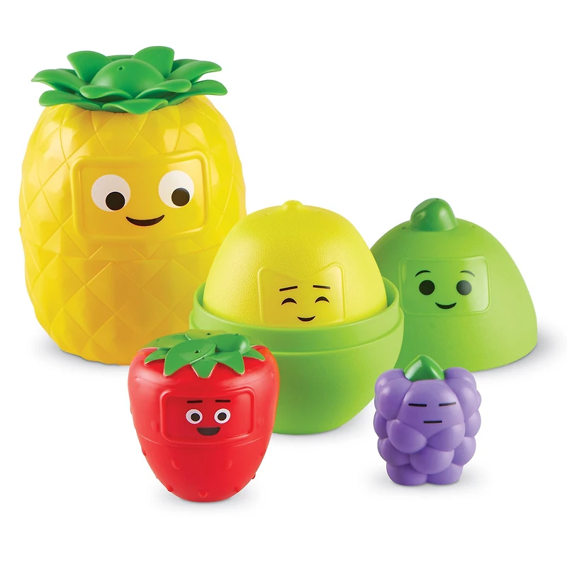 Learning Resources Big Feelings Nesting Fruit Friends Activity Kit
