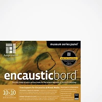 Ampersand™ Encausticbord™ Flat 1/4" Panel