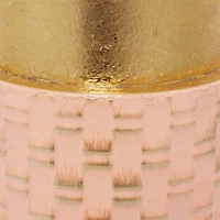 The Novogratz Set of 2 Bronze Metal Contemporary Vase, 18", 15"