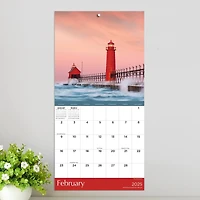 TF Publishing 2025 Lighthouses Mini Calendar