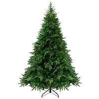 6.5ft. Pre-Lit Silverthorne Fir Artificial Christmas Tree, Warm White LED Lights