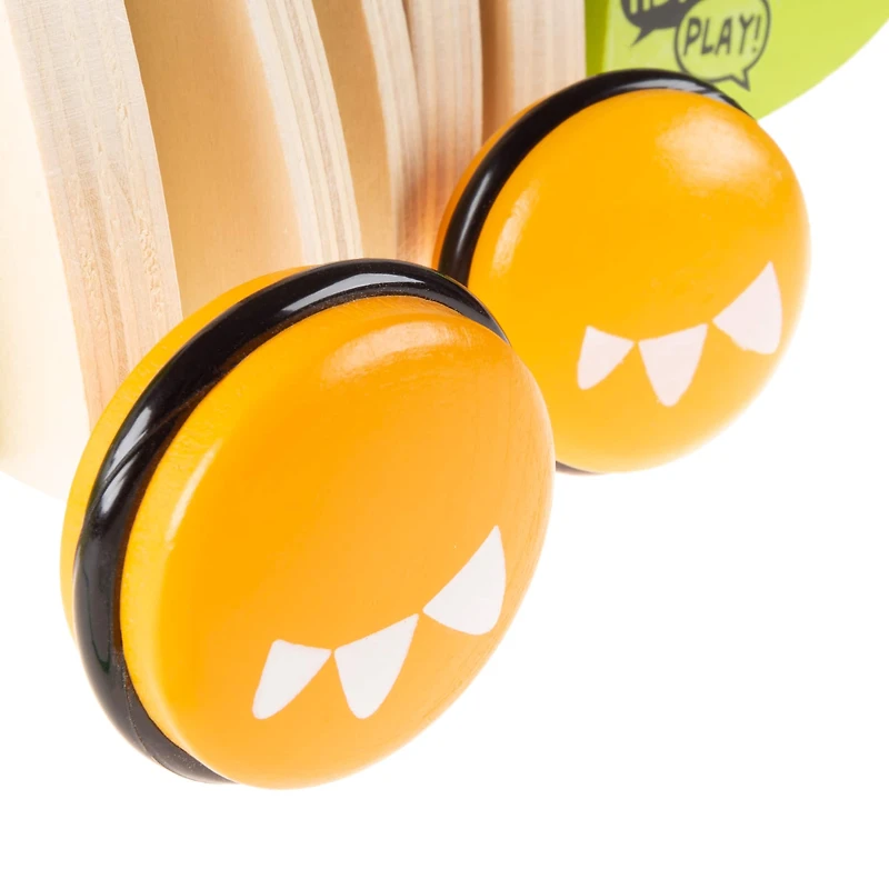 Toy Time Old Fashioned Alligator Wooden Pull Toy