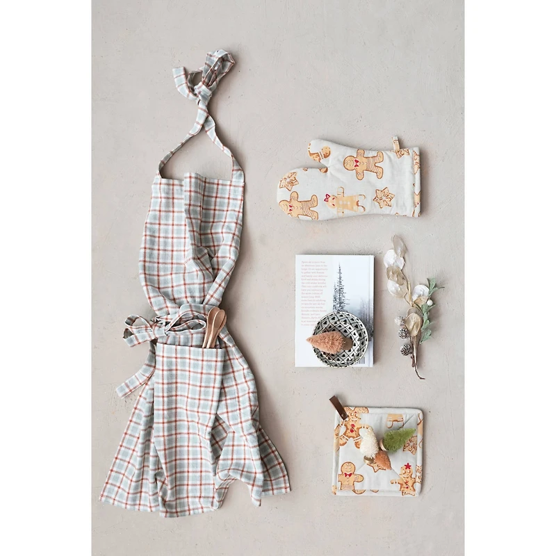 Hello Honey® Woven Cotton Apron
